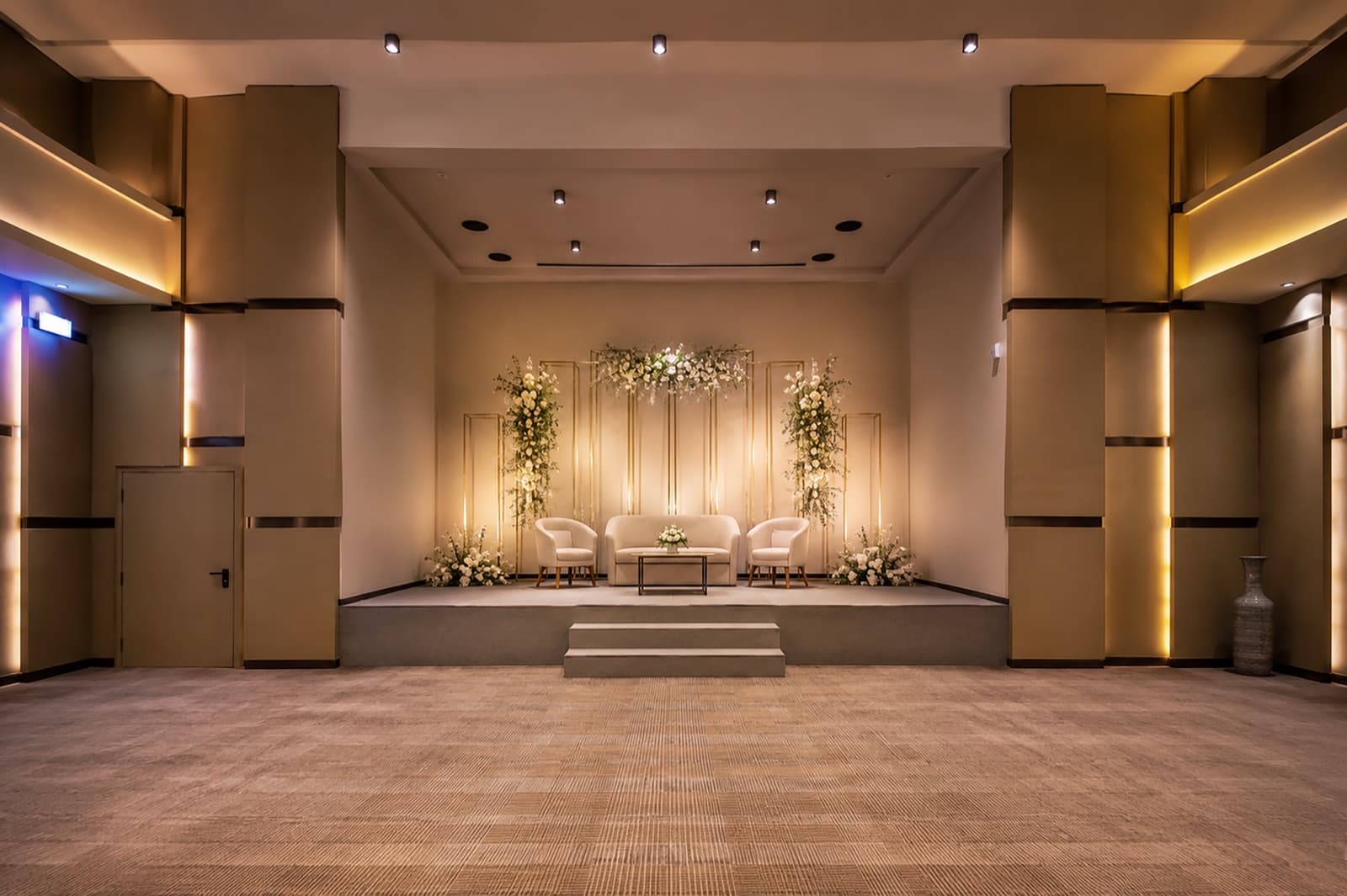 The banquet hall at Grand Unicorn Club