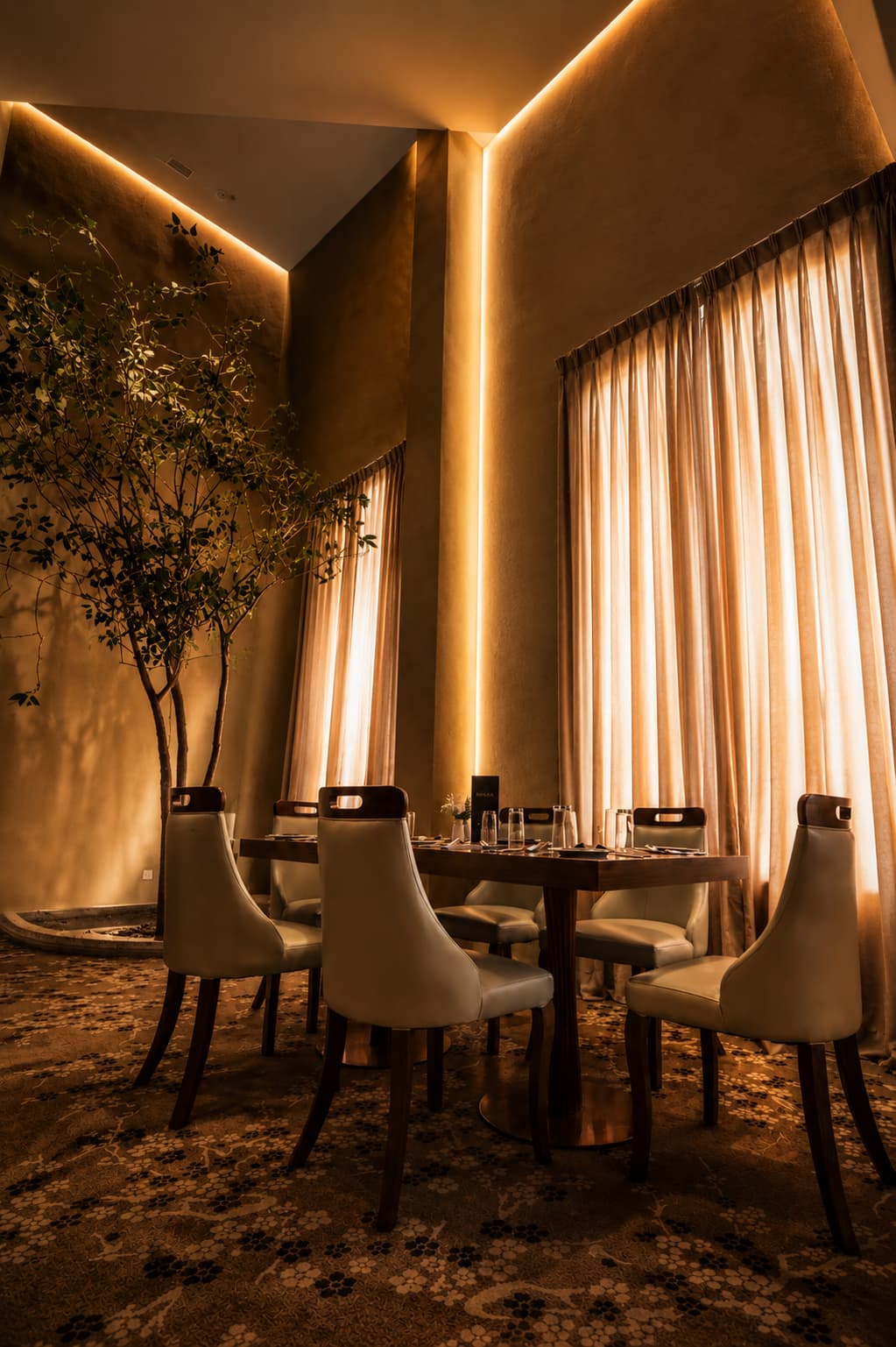 The restaurant at Grand Unicorn Club