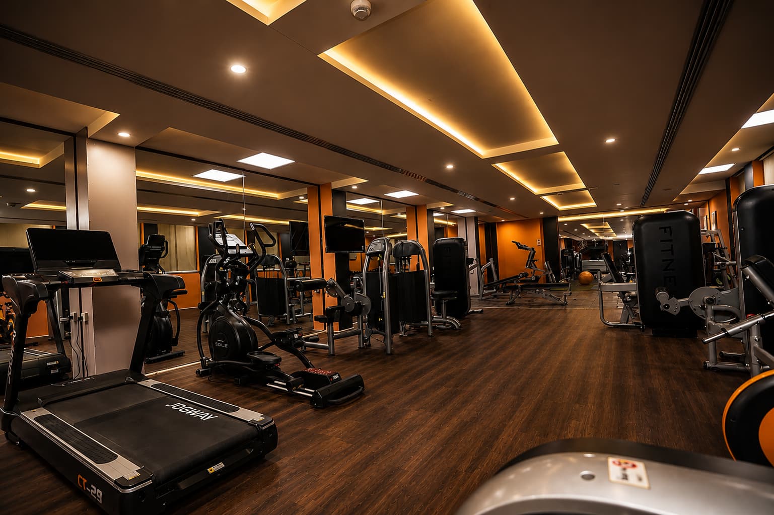 The gym at Grand Unicorn Club